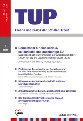 Cover der Zeitschrift TUP