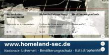Cover der Zeitschrift Homeland Security